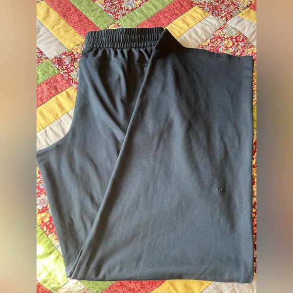 Lululemon Soft Jersey Straight-Leg Mid-Rise Pant *Regular - True Navy - Picture 5 of 7